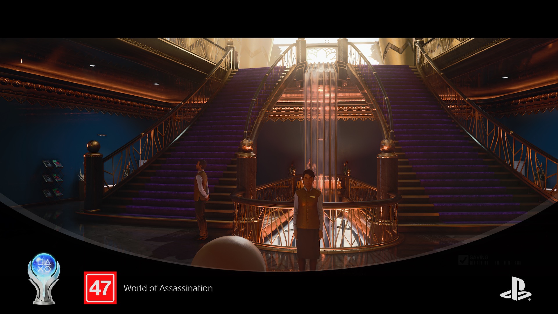 World of a shiny head