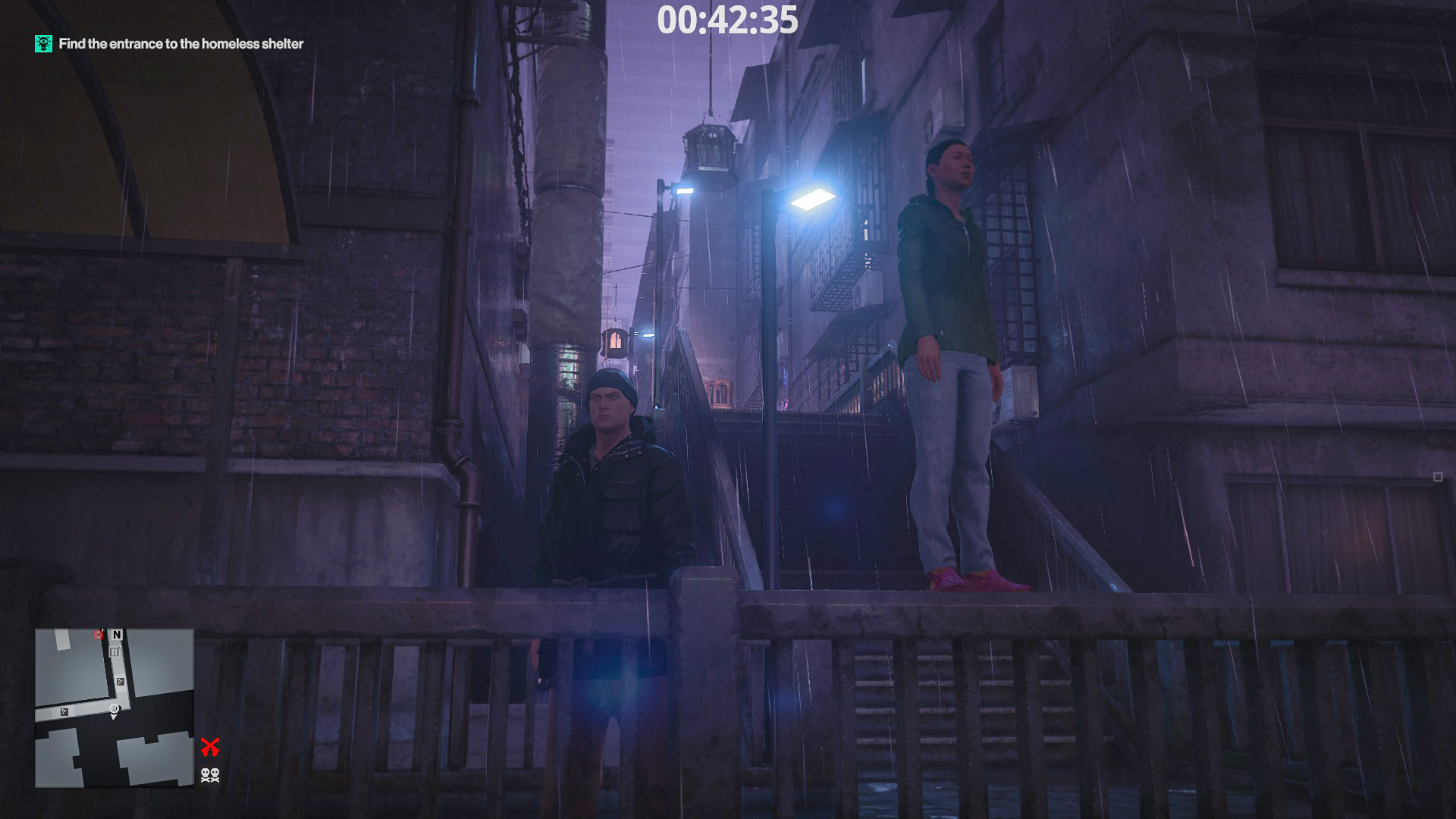 No lady, do not jump