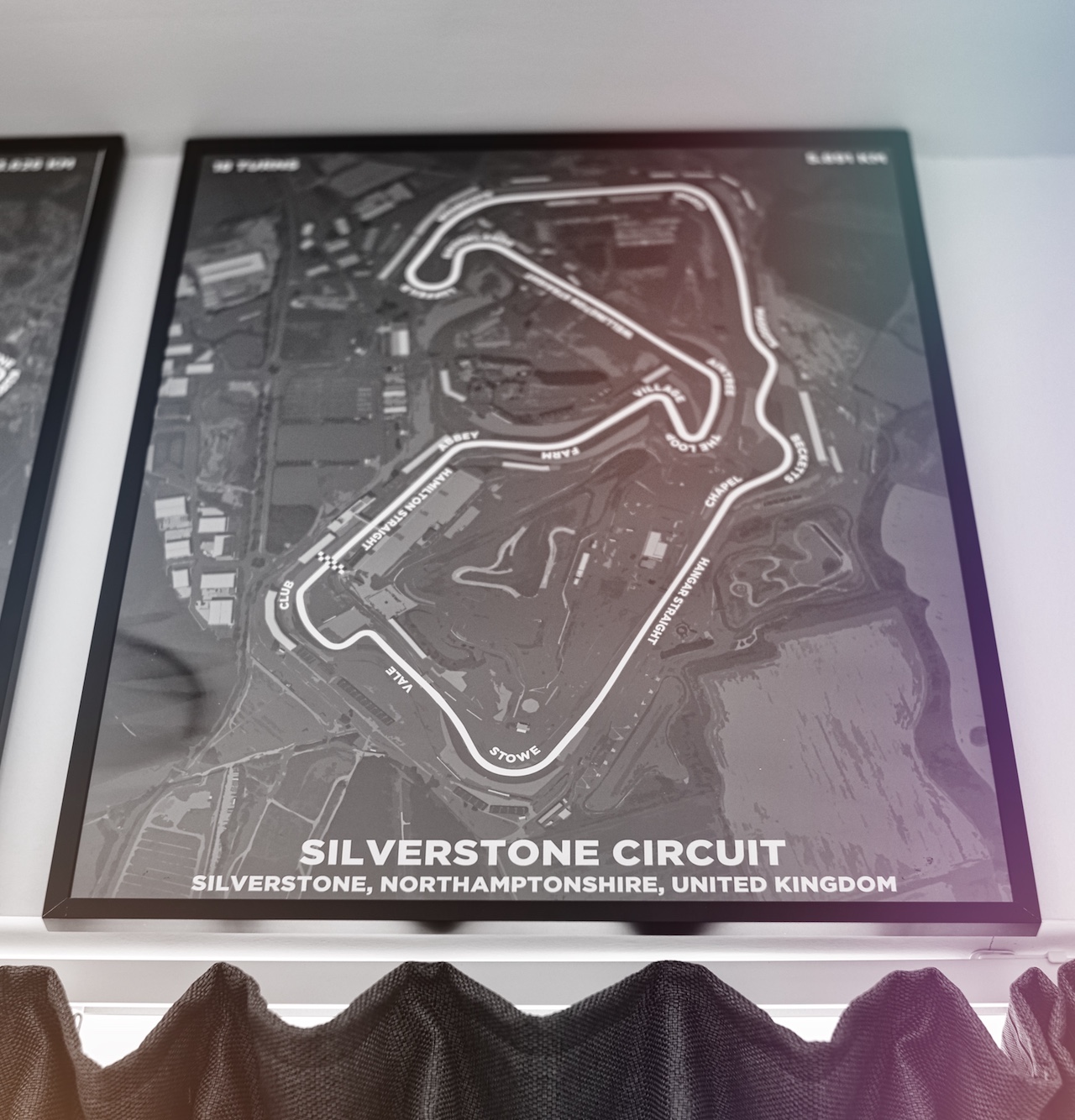 Printed and hanged Printed and hanged