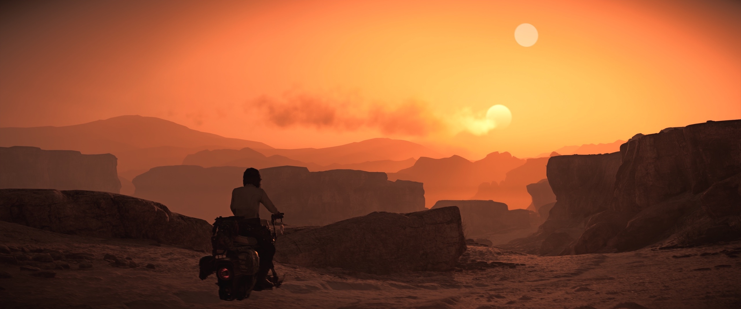Binary sunrise